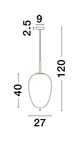 Jelölje be PILAR Luces Exclusivas függesztéklámpa LE43663