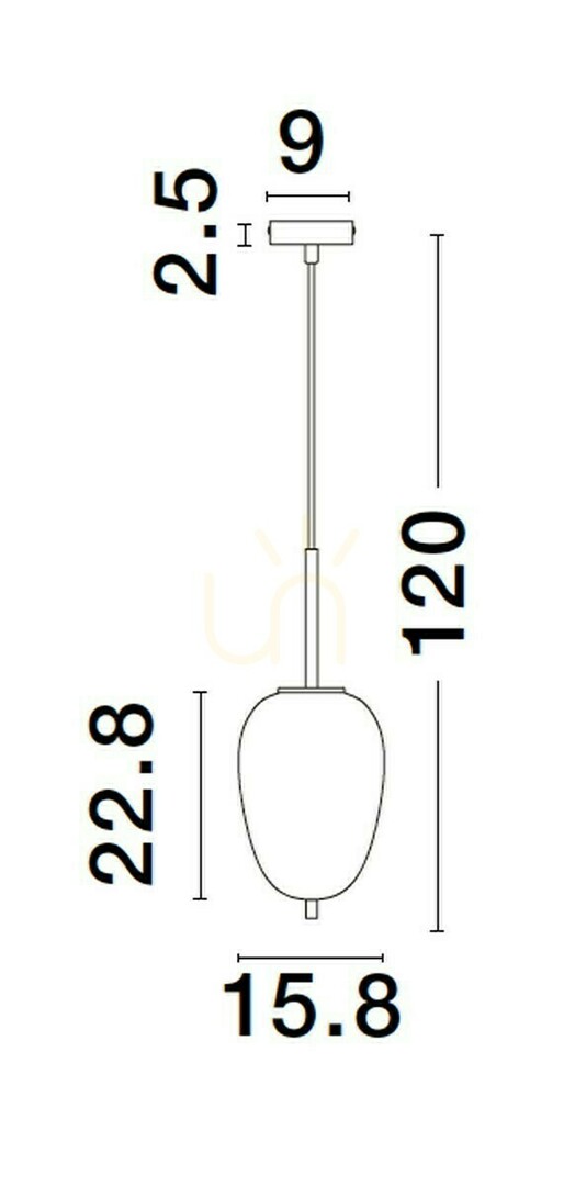 Előnézet PILAR Luces Exclusivas függesztéklámpa LE43666 PILAR Luces Exclusivas függesztéklámpa LE43666