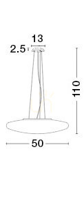 Kilátás LIBANO Luces Exclusivas függőlámpa LE43697 LIBANO Luces Exclusivas függőlámpa LE43697
