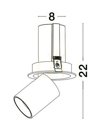 Jelölje be ACALAPA Luces Exclusivas mennyezeti háló LE61608