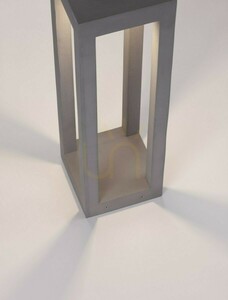 ABSALON Luces Exclusivas LE73572 LED kerti oszloplámpa, szürke beton, 70 cm small 3