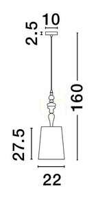 ALEM Luces Exclusivas függesztéklámpa LE44202 small 2