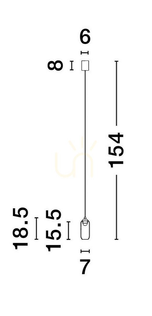Kilátás TOAY Luces Exclusivas függesztéklámpa LE44237 TOAY Luces Exclusivas függesztéklámpa LE44237