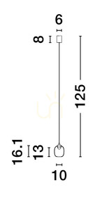 TOAY Luces Exclusivas függőlámpa LE44238 small 1