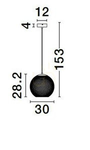 RITA függesztéklámpa Luces Exclusivas LE44253 2 RITA függesztéklámpa Luces Exclusivas LE44253 small 2
