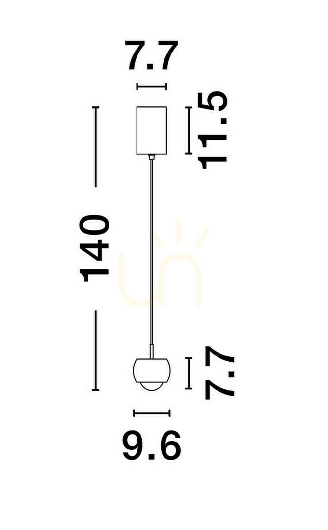 Előnézet LIMA Luces Exclusivas függesztéklámpa LE44285 LIMA Luces Exclusivas függesztéklámpa LE44285