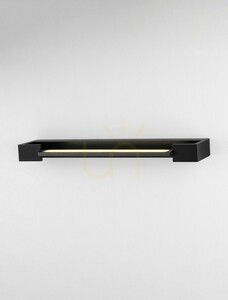 JUSTO Luces Exclusivas LE44300 LED tükörvilágító fali lámpa, fekete, 45 cm small 1