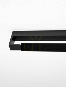 JUSTO Luces Exclusivas LE44300 LED tükörvilágító fali lámpa, fekete, 45 cm small 3
