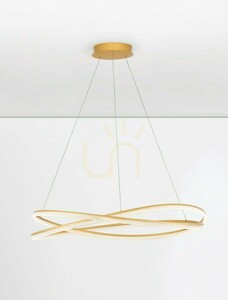 Luces Exclusivas ILAVE LED függőlámpa 68 W arany 95 cm LE44324 small 1