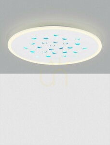 GUEMES LED mennyezeti lámpa Luces Exclusivas LE44415, fehér, Ø 60,3 cm small 1
