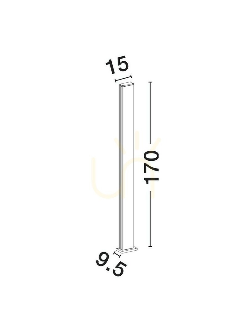 Kijelző LERMA Luces Exclusivas világító oszlop LE73602 LERMA Luces Exclusivas világító oszlop LE73602