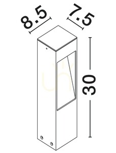 VIEJO Luces Exclusivas világító oszlop LE73606 small 2