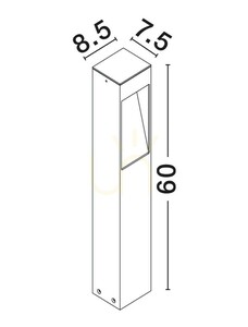 VIEJO Luces Exclusivas világító oszlop LE73608 small 2