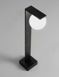 SAENZ Luces Exclusivas LE73616 fekete LED kerti oszloplámpa 59,8 cm small 1