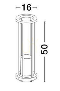 OJEDA Luces Exclusivas világító oszlop LE73635 small 2