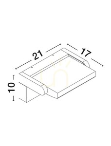 JUJUY Luces Exclusivas kültéri fali lámpa LE73647 small 4