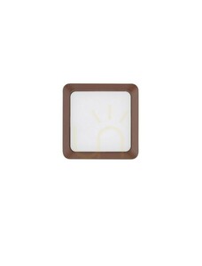 Luces Exclusivas PASCO kültéri LED fali lámpa LE73669, rozsdaszínű, 3000 K small 0