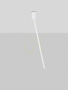 ABAPO Luces Exclusivas LE44698 fehér LED mennyezeti lámpa 70 cm 3000 K small 1