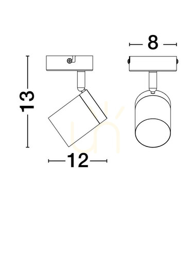 Jelölje be AGUAYTIA Luces Exclusivas modern lámpa LE44978