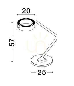 ALMAY Luces Exclusivas LE44608 asztali lámpa ALMAY Luces Exclusivas LE44608 small 2