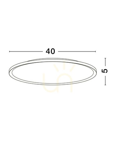 Jelölje be Plafond ANTONIO Luces Exclusivas LE44882