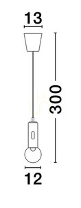 BARBARA függesztéklámpa Luces Exclusivas LE44550 small 3