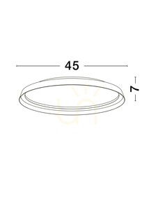 Plafond BATALLAS Luces Exclusivas LE44789 small 1