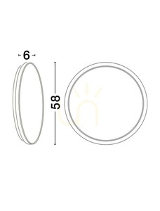 BRANDSEN Luces Exclusivas fali lámpa LE44934 small 3