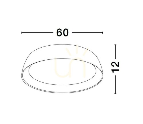Jelölje be Plafond CARACOLLO Luces Exclusivas LE44812