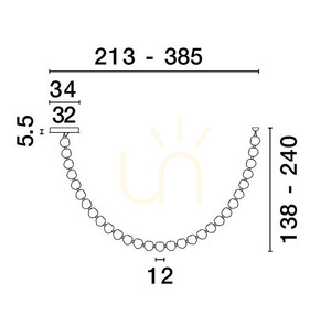 CHEPEN Luces Exclusivas függesztéklámpa LE44425 3 CHEPEN Luces Exclusivas függesztéklámpa LE44425 small 3