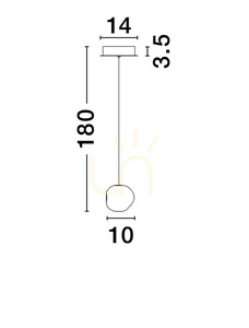 CHEPEN Luces Exclusivas függesztéklámpa LE44641 small 3