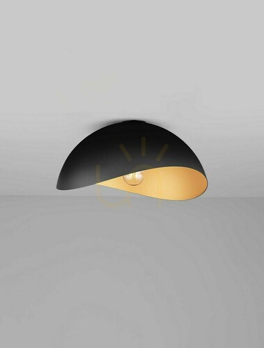 Jelölje be GUANIPA Luces Exclusivas mennyezeti lámpa fekete-arany E27 Ø40 cm LE44899