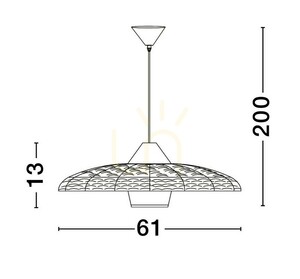 HUANUNI Luces Exclusivas függőlámpa LE44574 3 HUANUNI Luces Exclusivas függőlámpa LE44574 small 3