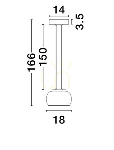 HUARMEY függőlámpa a Luces Exclusivas-tól LE44842 LE44842 small 1