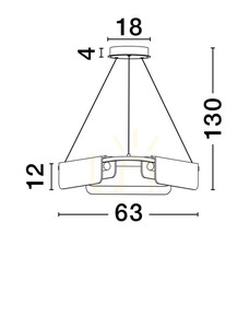 MAIRANA függesztéklámpa Luces Exclusivas LE44616 small 1