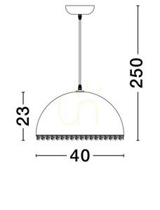 MIZQUE Luces Exclusivas függesztéklámpa LE44748 small 1