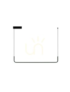 PIURA lineáris függeszték LED 20W 3200K fekete 102 cm LE44815 Luces Exclusivas small 0