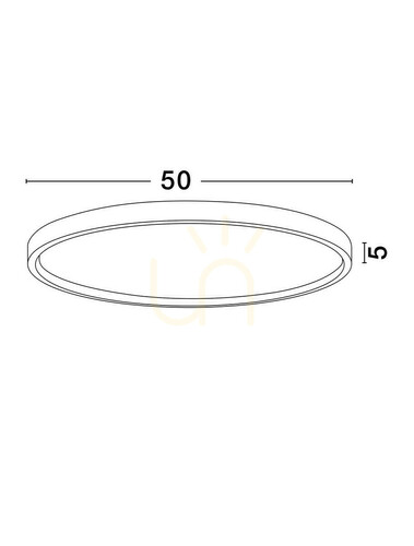 Jelölje be Plafond TOCACHE Luces Exclusivas LE44874