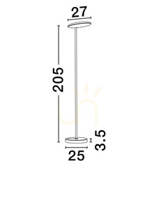 TRUNCADO állólámpa a Luces Exclusivas LE44950 termékcsaládtól small 3
