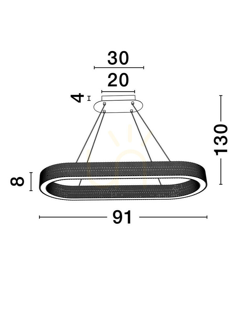 Kijelző YOTAU Luces Exclusivas függőlámpa LE44730 YOTAU Luces Exclusivas függőlámpa LE44730