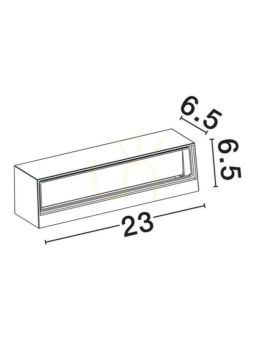 Kilátás CHIMORE kültéri fali lámpa Luces Exclusivas LE73797 CHIMORE kültéri fali lámpa Luces Exclusivas LE73797
