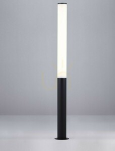 ELALTO kerti oszlop 120 cm matt fekete LED 27 W 3000K 1560 lm IP54, Luces Exclusivas LE73809 small 2