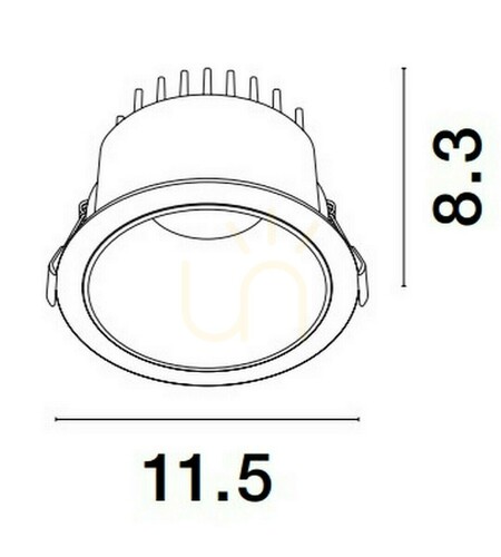 Jelölje be ARAMIEL Luces Exclusivas mennyezeti lencse LE65120