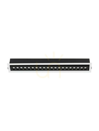 Jelölje be MURELIA Luces Exclusivas LE65131 fekete süllyesztett LED lámpa 22,5 W