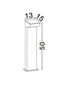 CALMARE világító oszlop Luces Exclusivas LE75120 small 3