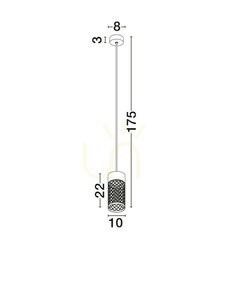 DONZUELA Luces Exclusivas kültéri függesztéklámpa LE75145 1 DONZUELA Luces Exclusivas kültéri függesztéklámpa LE75145 small 1