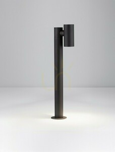 MALONZO Luces Exclusivas LE75159 fekete kerti LED-oszloplámpa, 70 cm, 8 W, 3000 K small 1