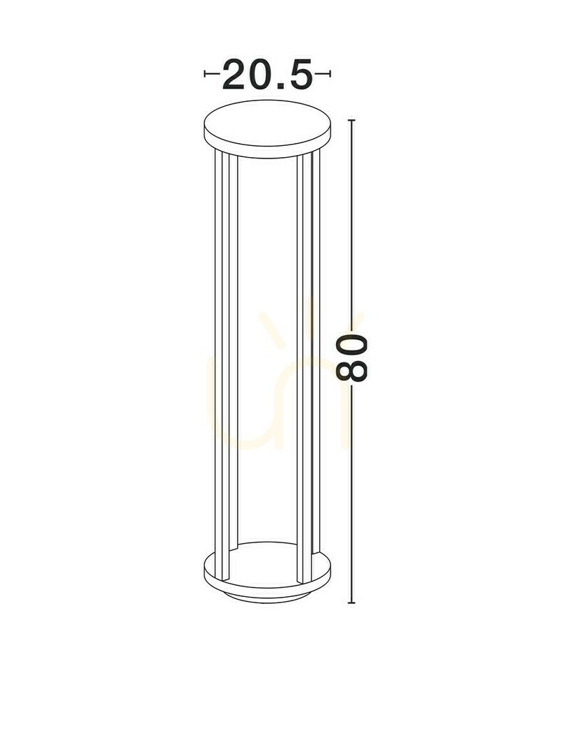 Kijelző TAZORIA világító oszlop Luces Exclusivas LE75171 TAZORIA világító oszlop Luces Exclusivas LE75171