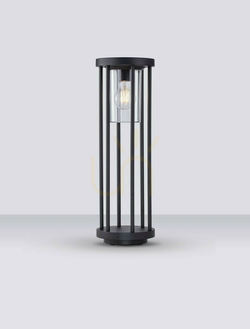 Kilátás Luces Exclusivas MONTIVA LE75173 antracit kerti lámpa E27 IP65 50 cm Luces Exclusivas MONTIVA LE75173 antracit kerti lámpa E27 IP65 50 cm