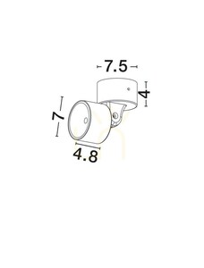 CIMORZA kültéri fali lámpa Luces Exclusivas LE75229 small 3